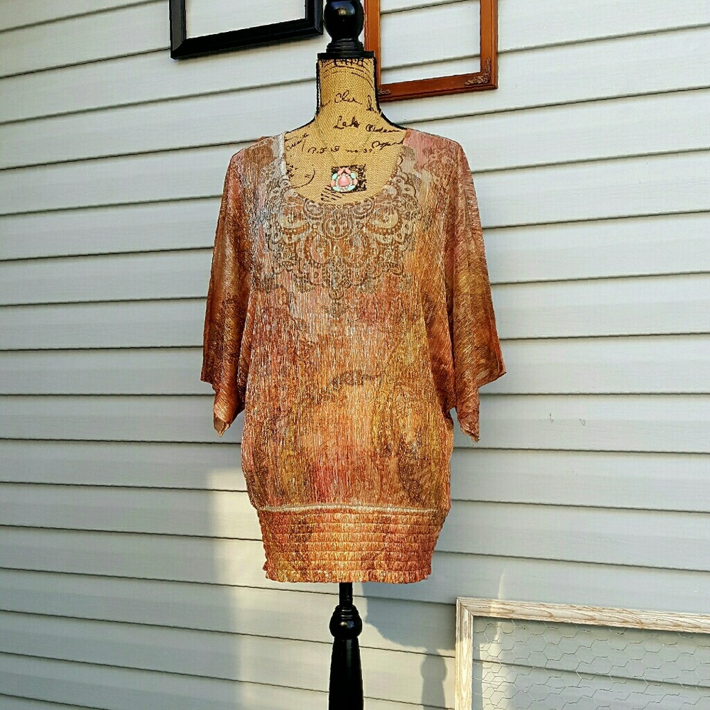 Summer tunic top SIZE 14 / 16