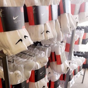 Nike socks for the low (wide variety available)!!!