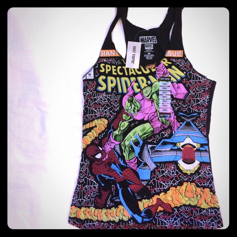 Marvel Spider-Man Tank Top Junior S