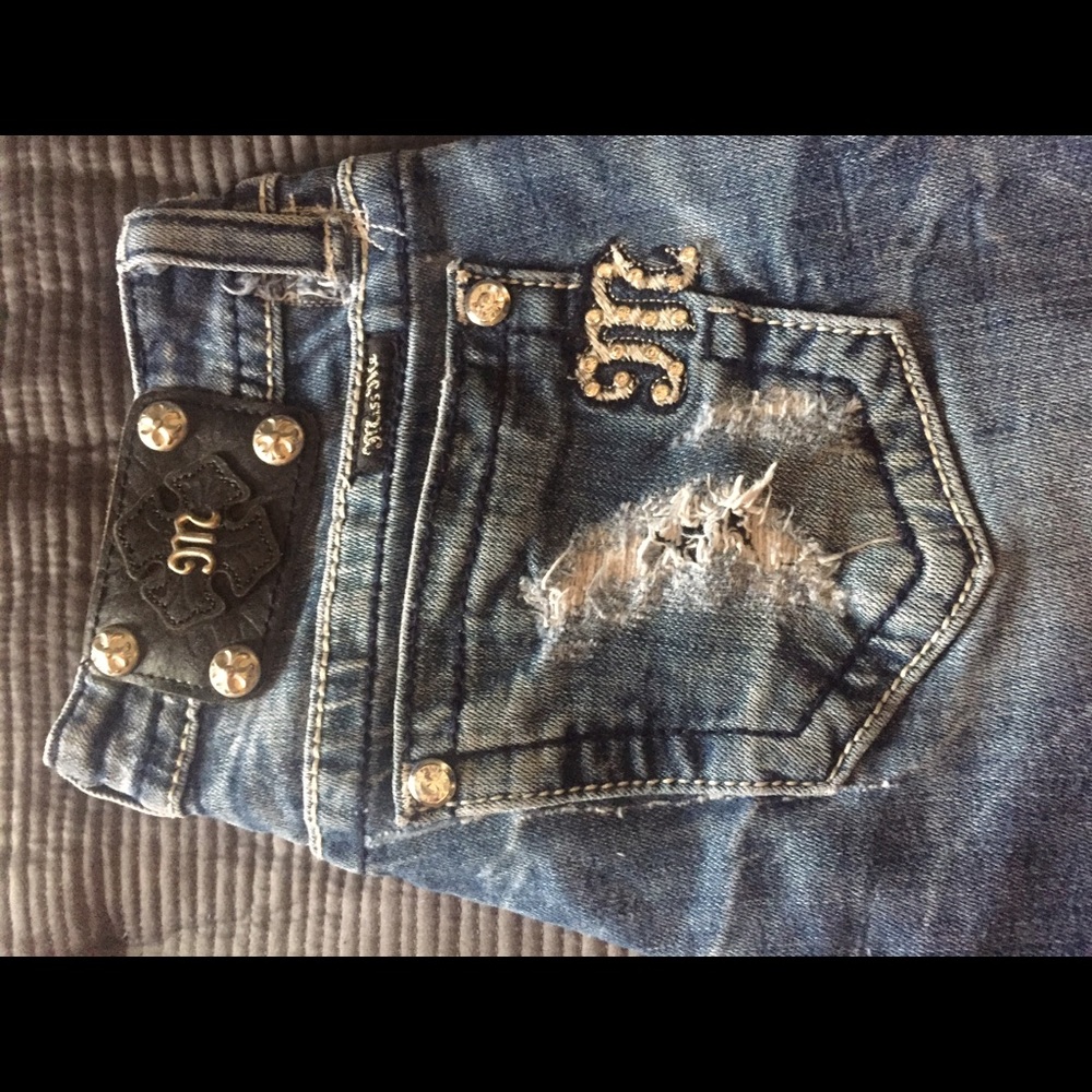 DONATED.  MissMe straight leg jeans.