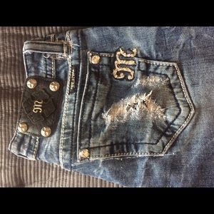 DONATED.  MissMe straight leg jeans.