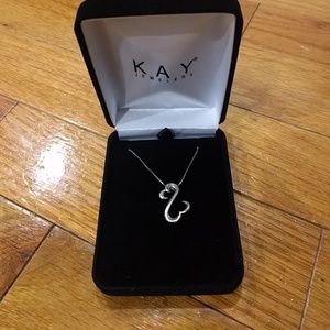 Kay Jewelers Open Heart Necklace