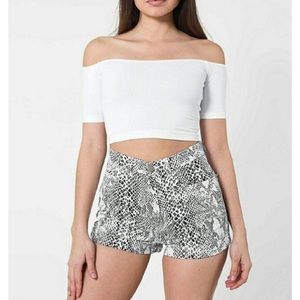 Rare American Apparel Python Shorts