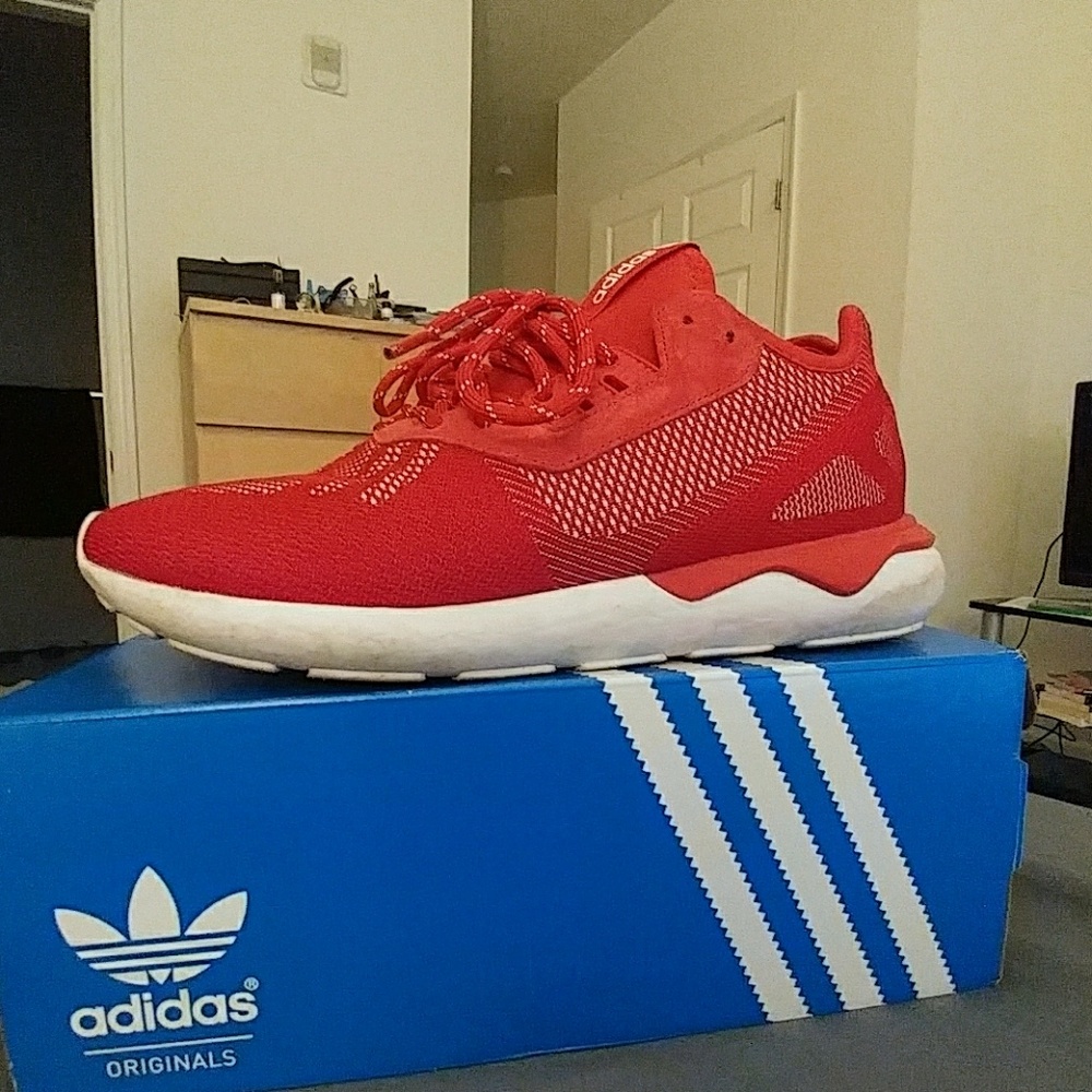 Adidas tubular runner weave