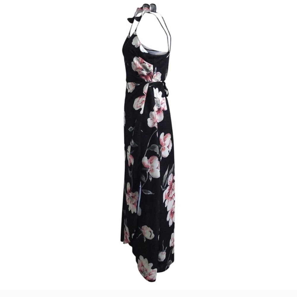 Floral Maxi Wrap Dress Size S - Picture 3 of 3