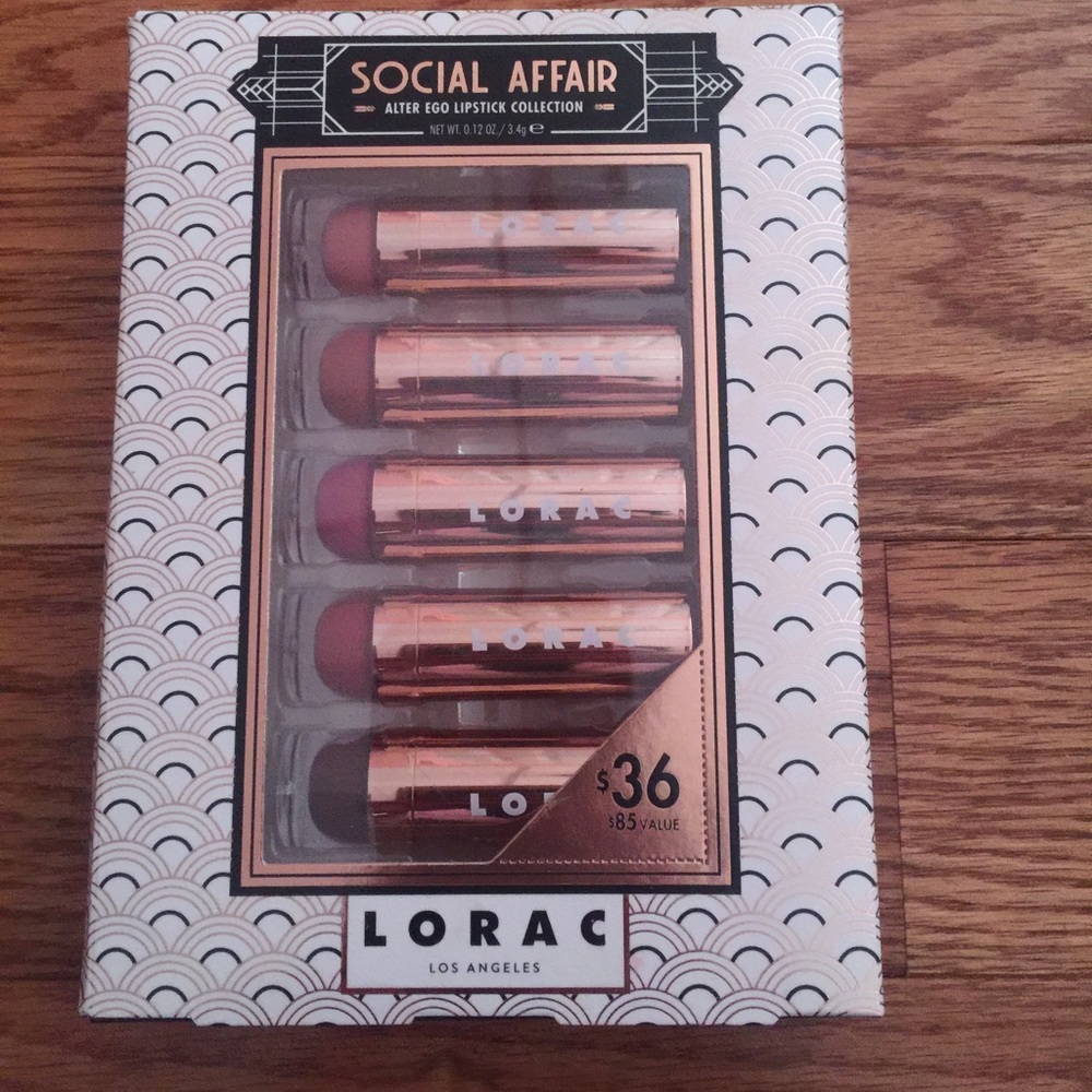 LORAC lipstick set