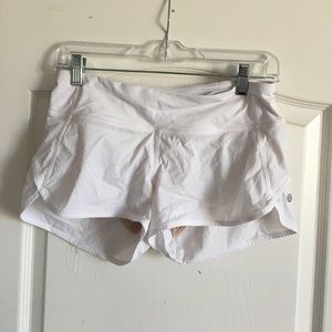 Lululemon speed short white