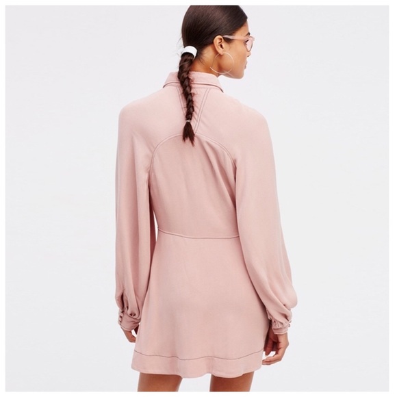 ‼️PRICE FIRM LAST CALL Retro Button Shirt Dress - Picture 4 of 8