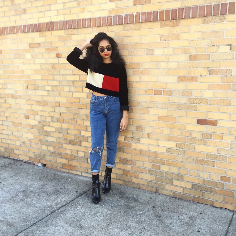 Tommy Hilfiger Velvet Sweatshirt