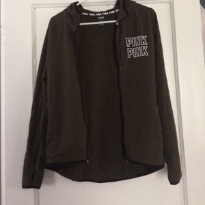 PINK Olive Green Jacket