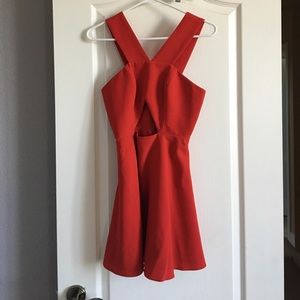 Revolve red dress
