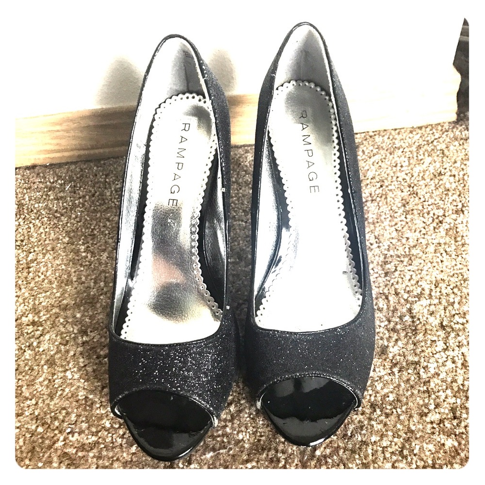 Rampage Sparkly Heels