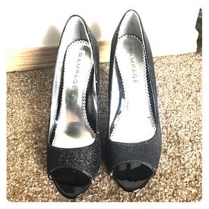 Rampage Sparkly Heels