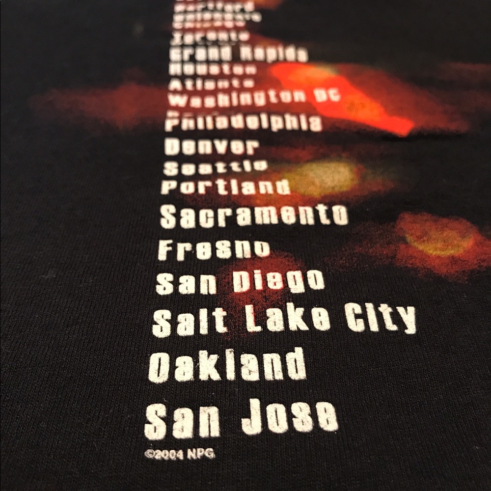 Vintage Prince Musicology 2004ever Tour Graphic T - Picture 5 of 7