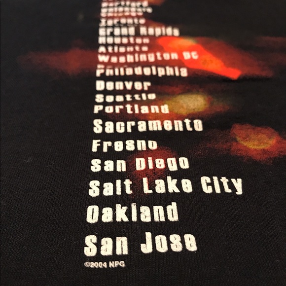 Vintage Prince Musicology 2004ever Tour Graphic T - Picture 5 of 7