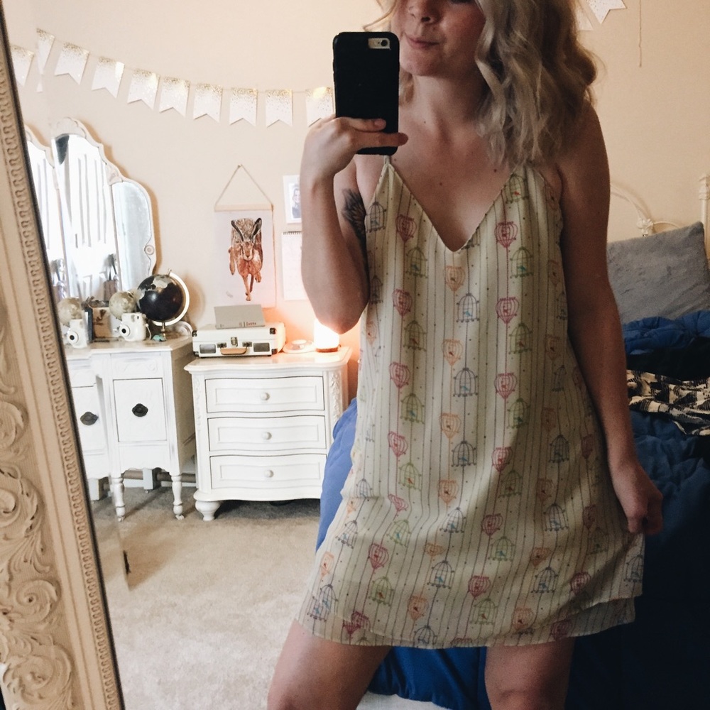 Judith March Bird Cage Dress
