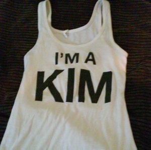 "I'm A Kim" tank top