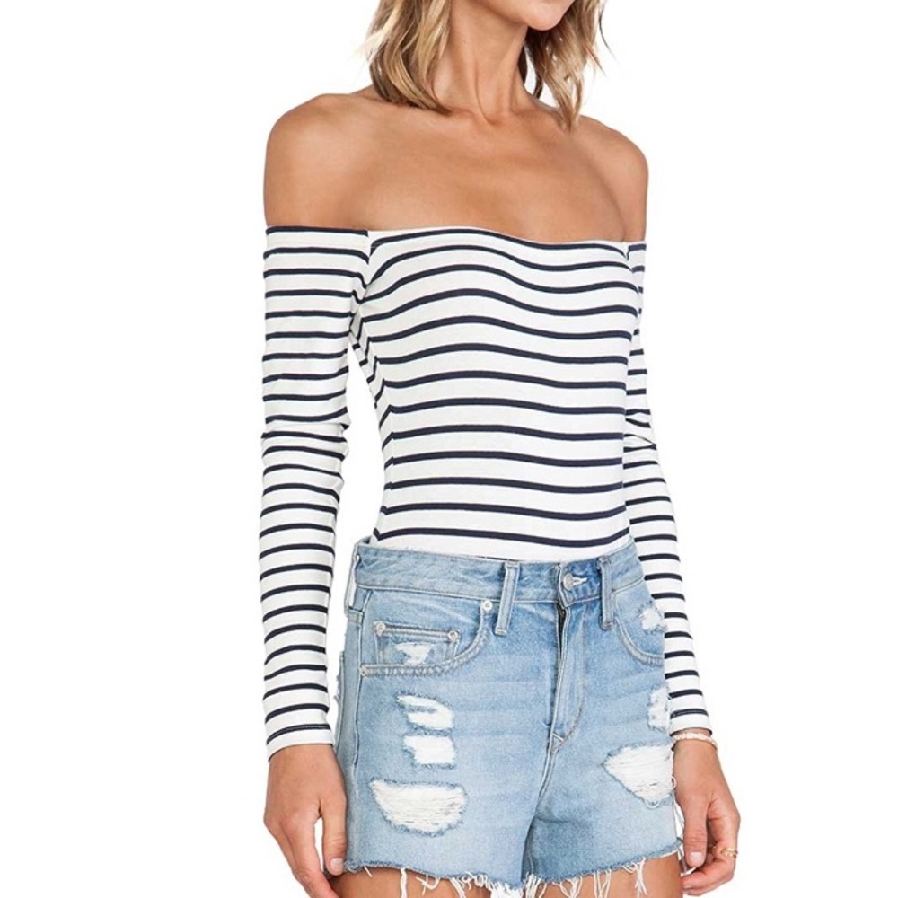 Off the shoulder bodysuit