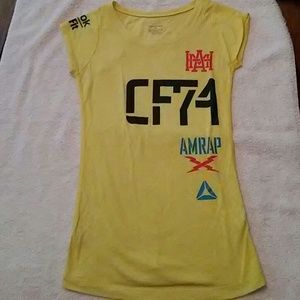 Reebox Crossfit Yellow Shirt