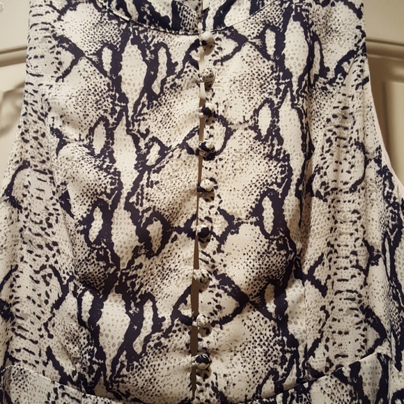 Snake print maxi dress - Picture 2 of 3