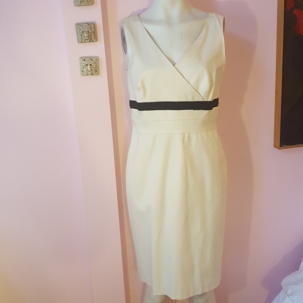 Kay Unger New York stretch cotton Sheath dress