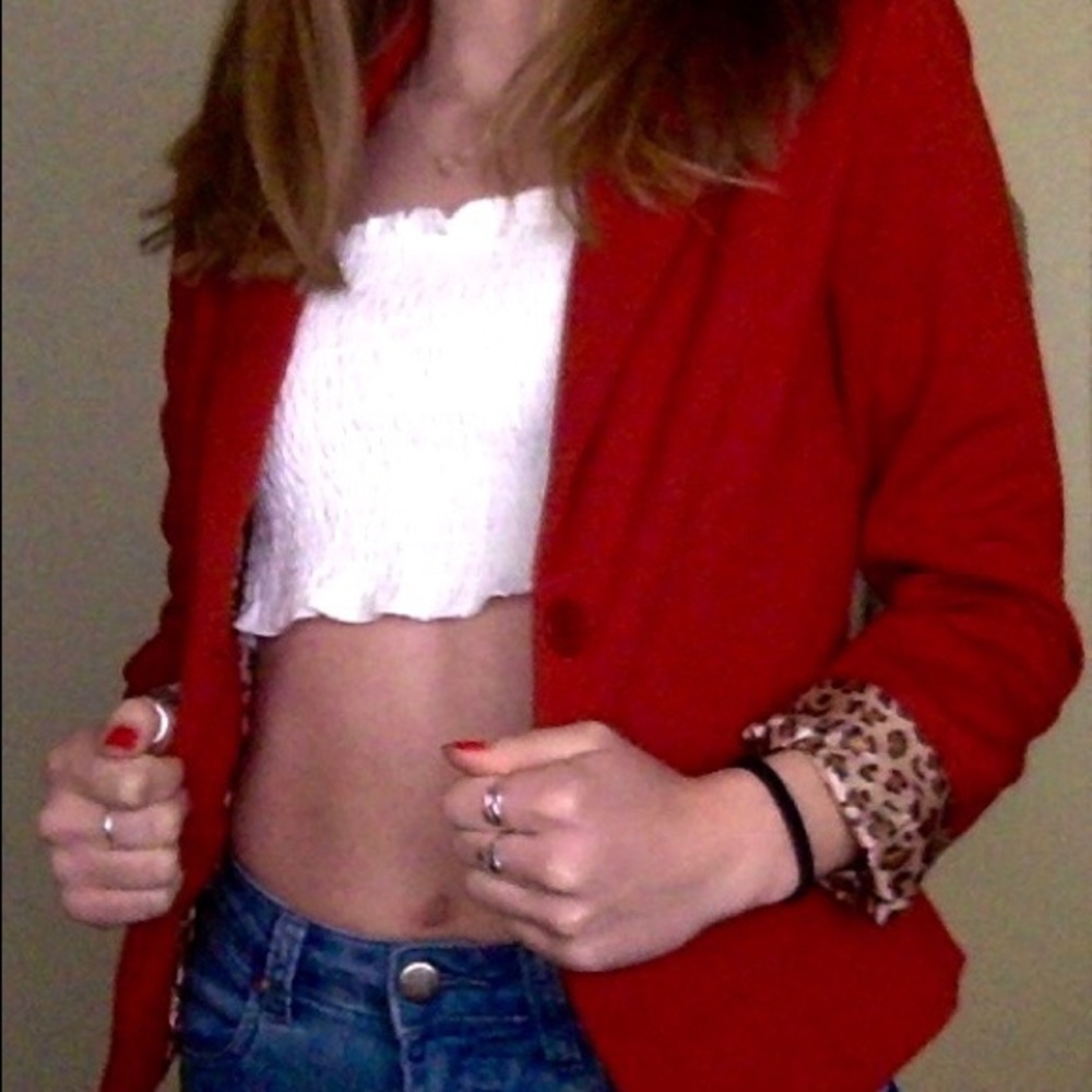 Red Blazer Forever 21