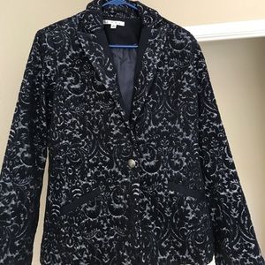 Patterned women's blazer