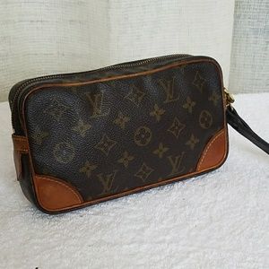 Auth. Louis Vuitton Unisex Clutch Bag