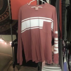 Victoria Secret Begonia Long Sleeve Shirt