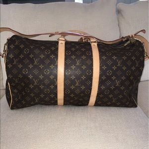Authentic Keepall 55 Louis Vuitton Duffel