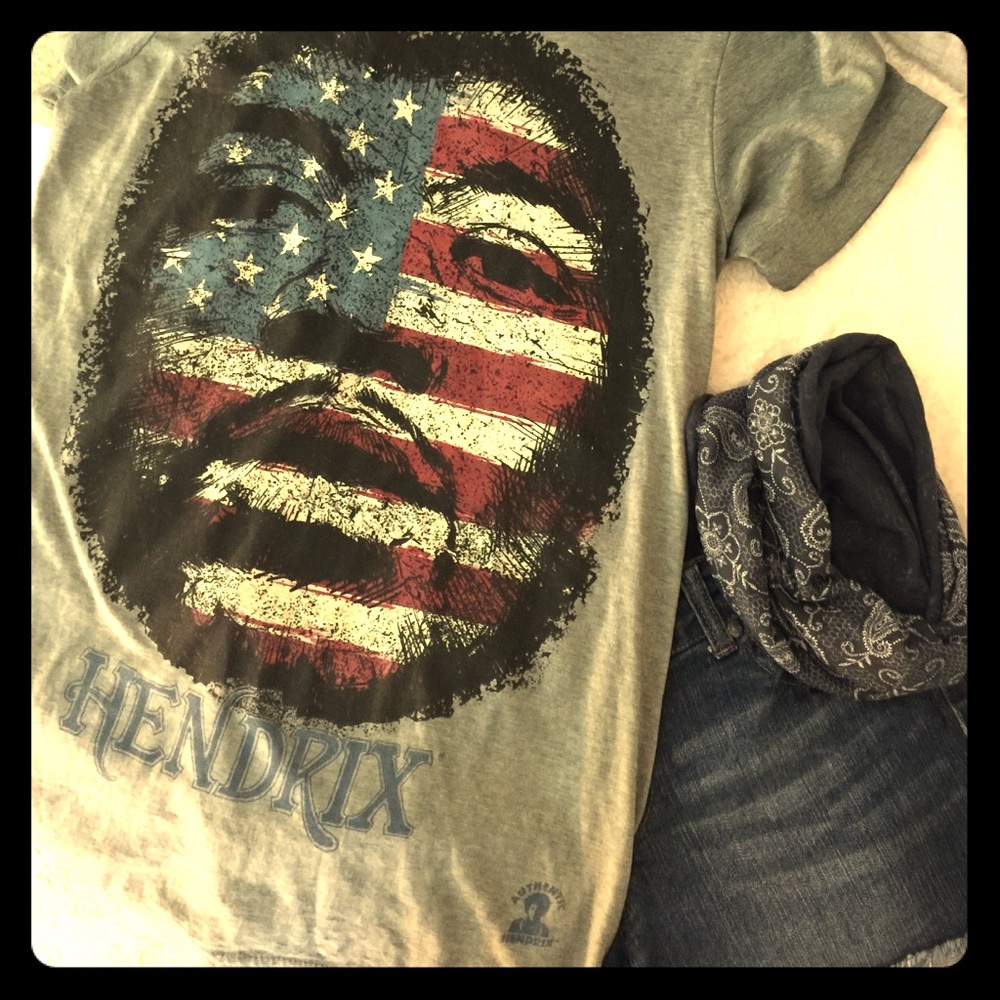 NWOT Liquid Blue Authentic Jimi Hendrix Tee