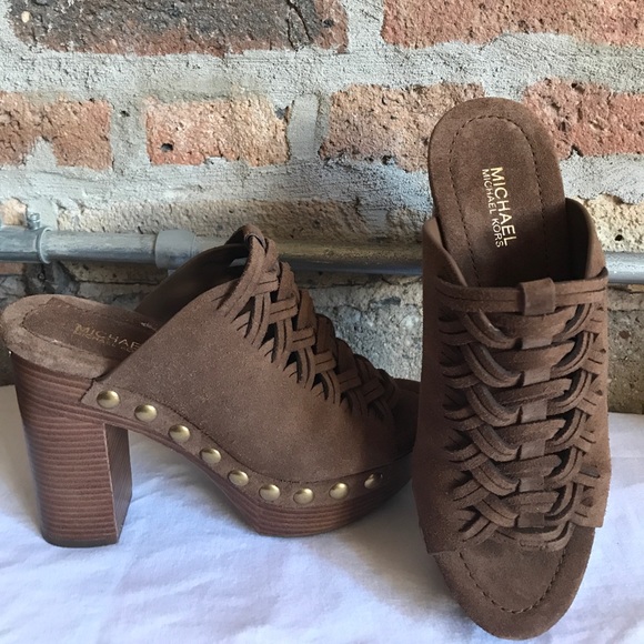 MICHAEL Michael Kors Shoes - 🌻SALE!🌻NEW! Michael Kors Suede Mules