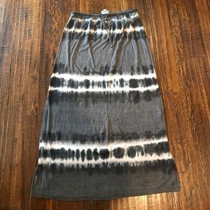 C&C California Tie Dye Maxi Skirt