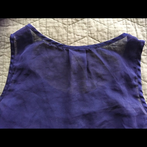 ⬇️ Brooklyn Industries Buttoned Tank w/ Sheer Back - Picture 5 of 8