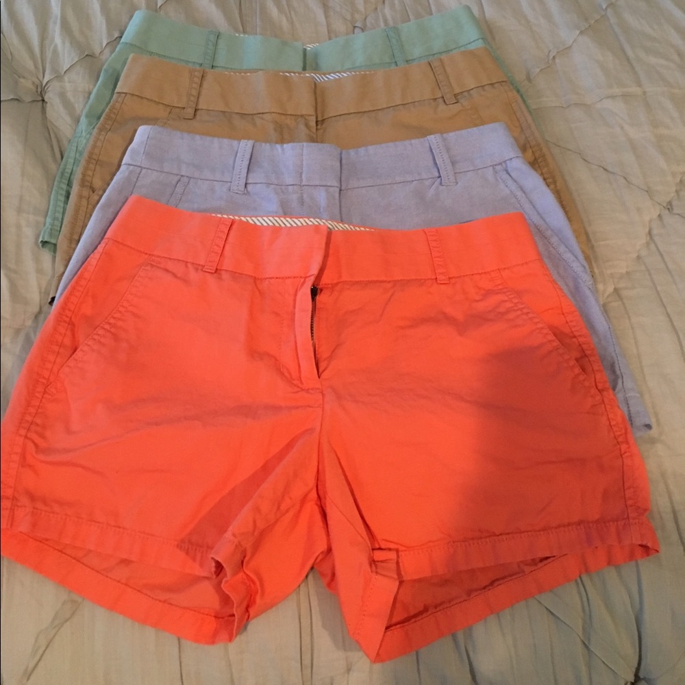 J Crew shorts: four pairs $ price drop