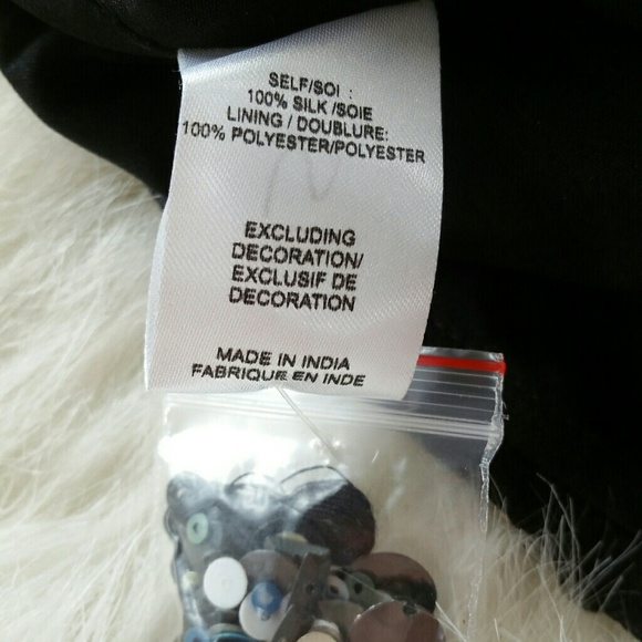 HAUTE HIPPIE mosaic sequin pailettes embellished - Picture 7 of 8