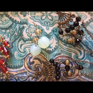 Jewelry - 3 pair of earring and one ring Jewelry - 3 pair of earring and one ring