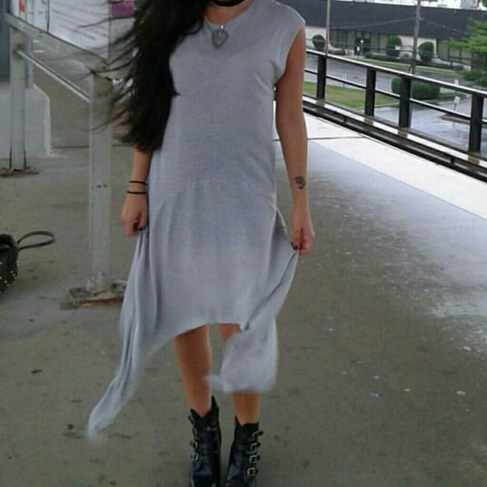 Flowy h&m dress in lavender