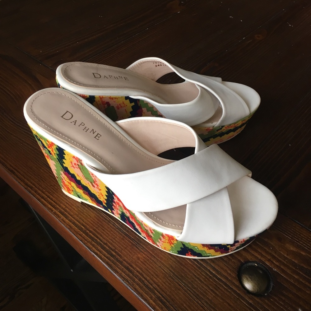 Summer White Sandals