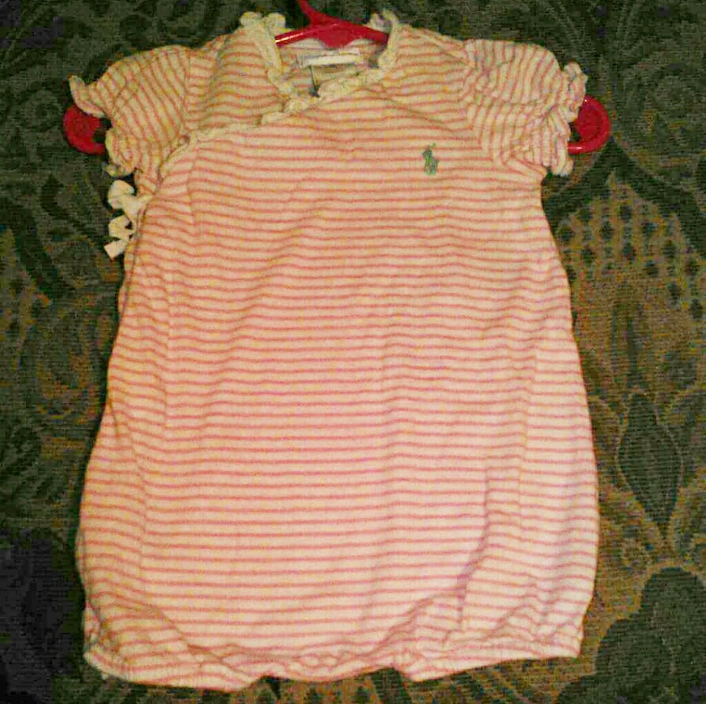 Brand new 6 month girls polo onesie