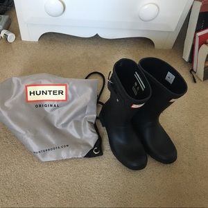 Hunter rain boots