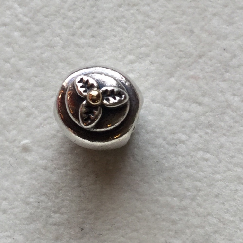 💯 % AUTHENTIC "RETIRED" 2TONE,  PANDORA "CUPCAKE"