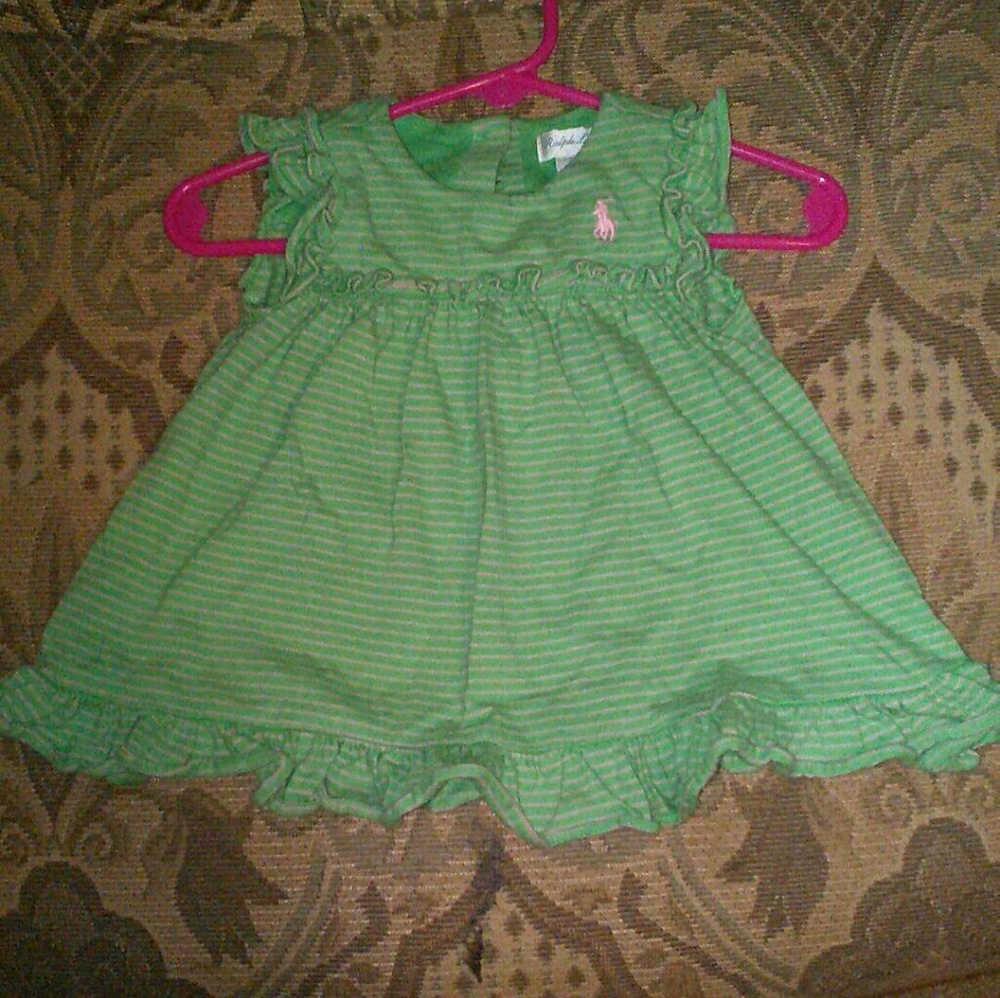 3 month girl's polo dress