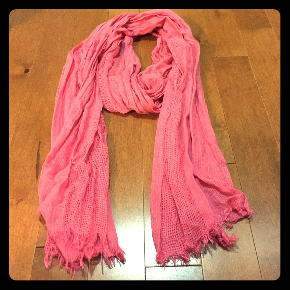 Pink Scarf