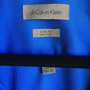 Calvin Klein Blue Dress Shirt