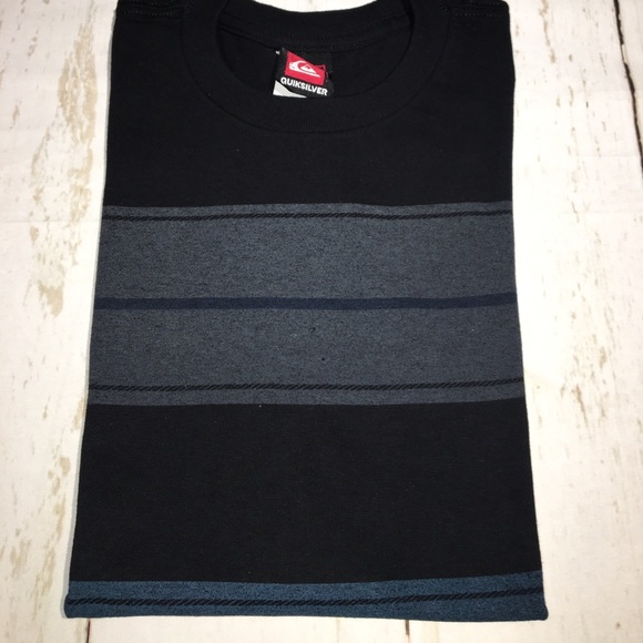 🆕Youth Quiksilver Stripe T Shirt - Picture 6 of 8