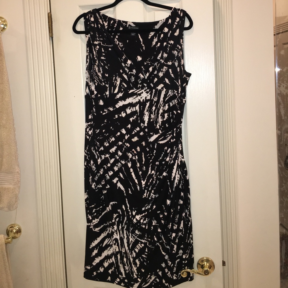 Black and white dress