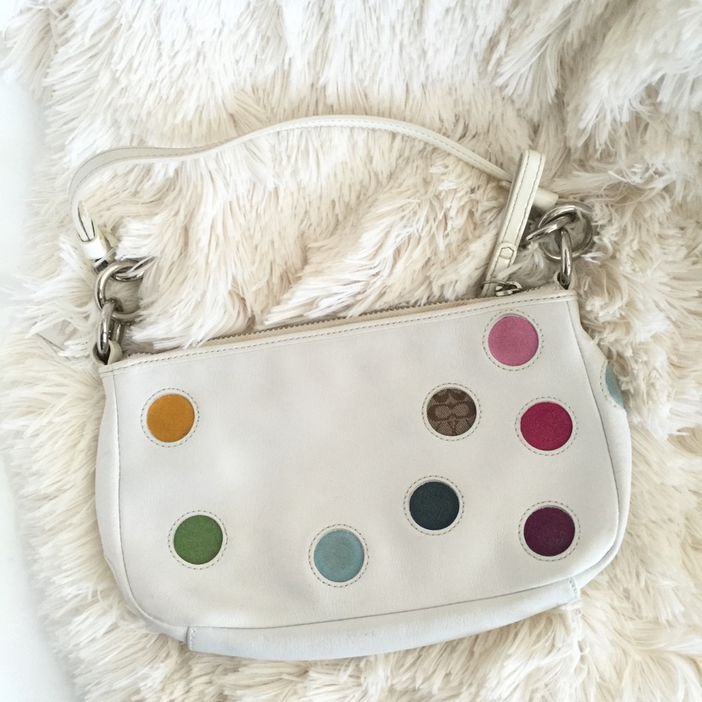 Coach Polka Dot Limited EditionShoulder Handbag