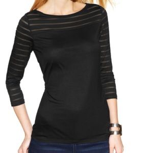 inc velvet illusion top