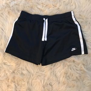 Blue Nike shorts